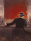 Brent Lynch Cigar Bar by Unknown Artist